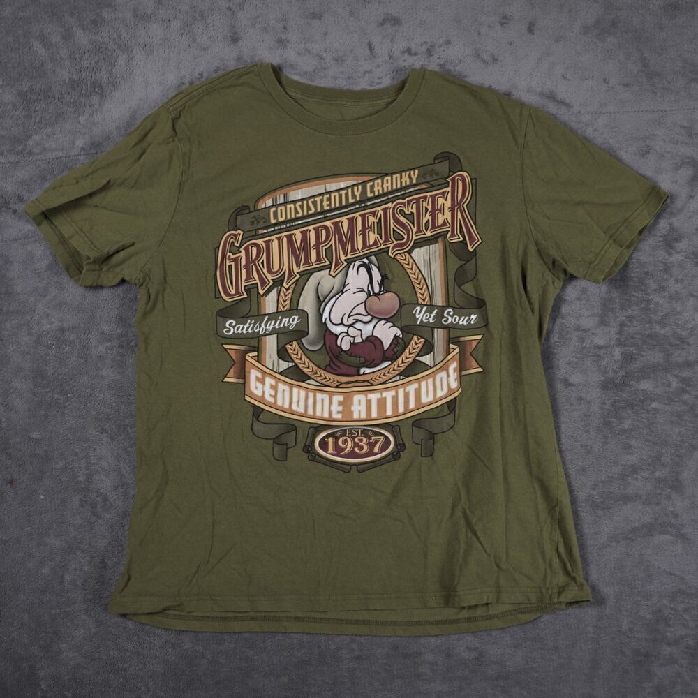 Disney Store Grumpy Constantly Cranky Grumpmeister Grumpiest Shirt size large